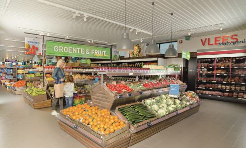 Foto van het aanbod van Aldi supermarkt
