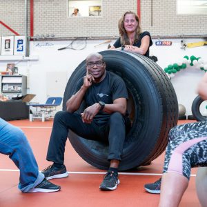 Met een BMI van 40+ trainen tussen de topsporters bij SPC Rijnmond