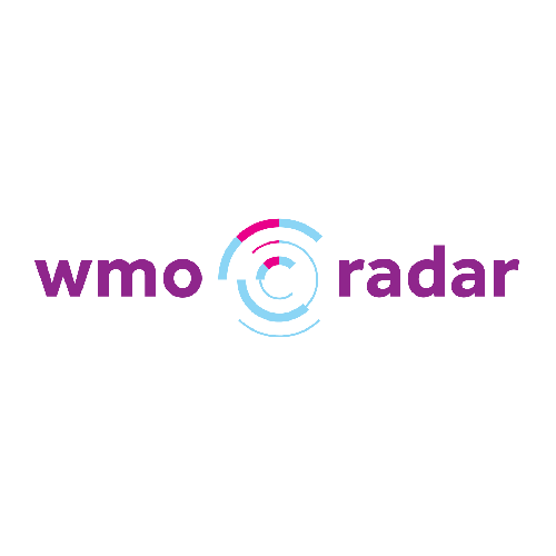 Logo van wmo radar.