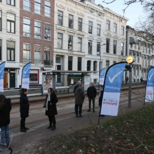 Eerste rookvrije tramhalte van Rotterdam
