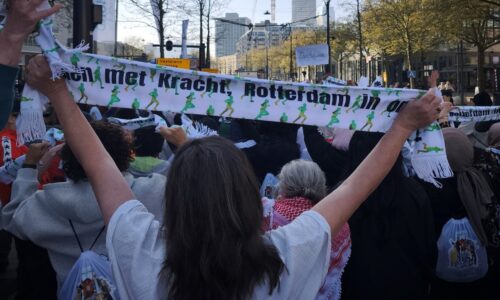 Start van de Marathon Walk