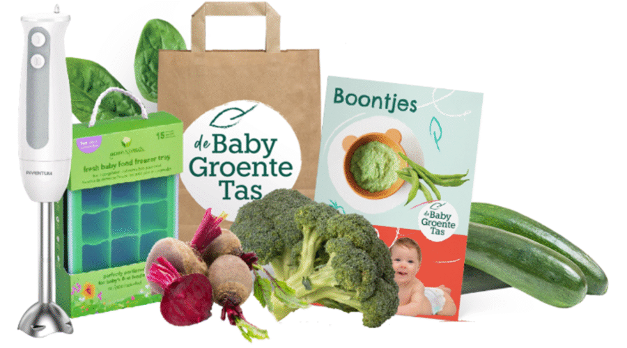 Baby Groente Tas inhoud