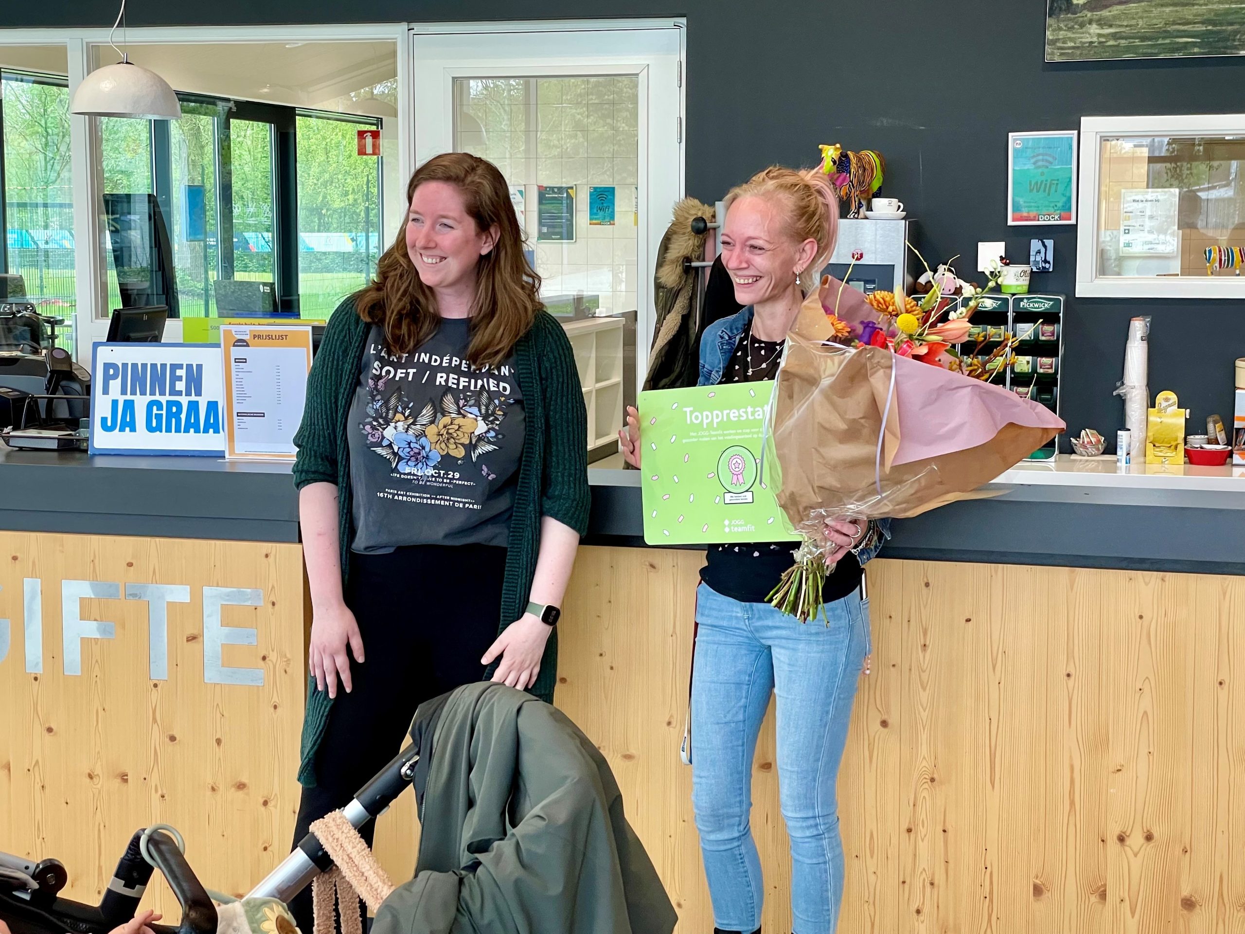 Ook Huis van de Wijk De Bonte Koe geeft gezonde voeding een prominente plek