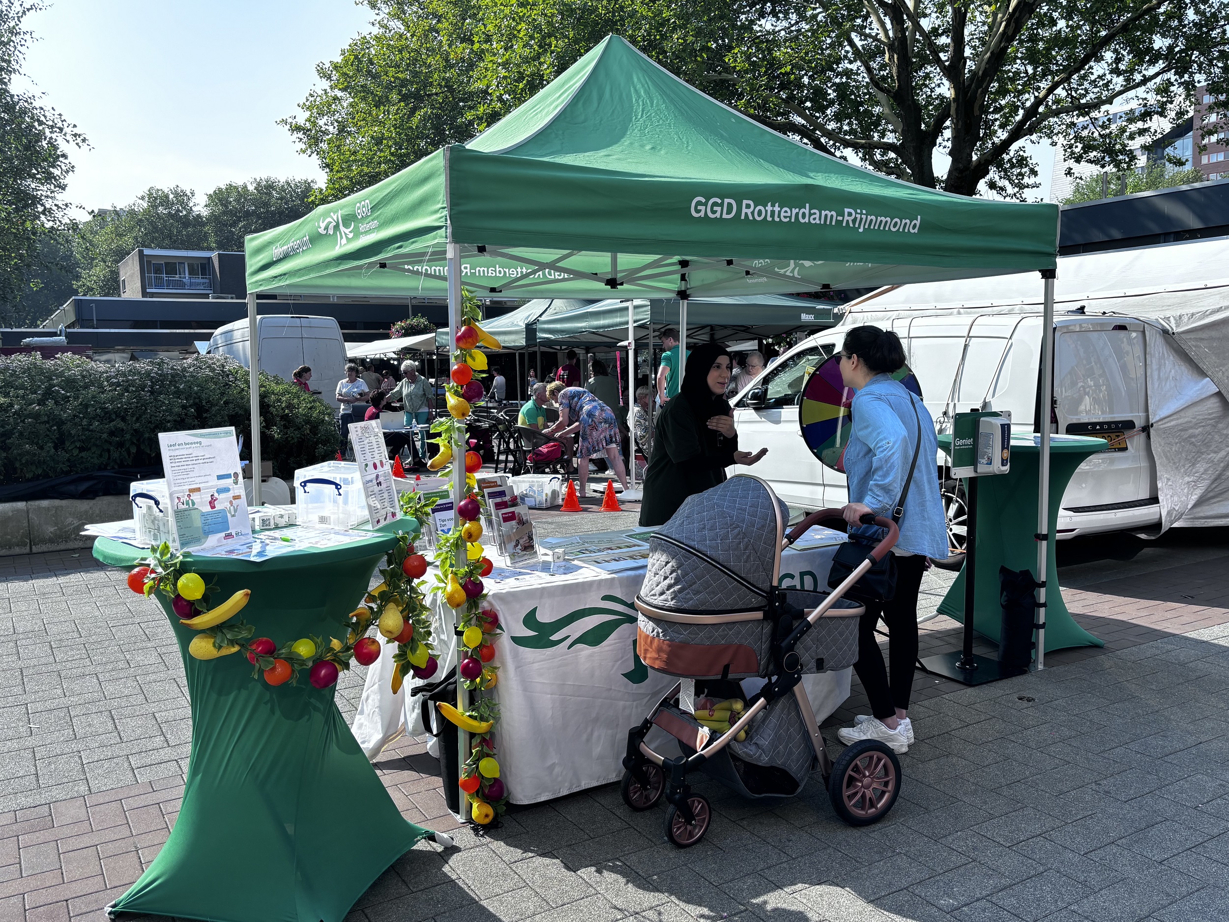 GGD ‘op de gezonde tour’ door Rotterdamse wijken