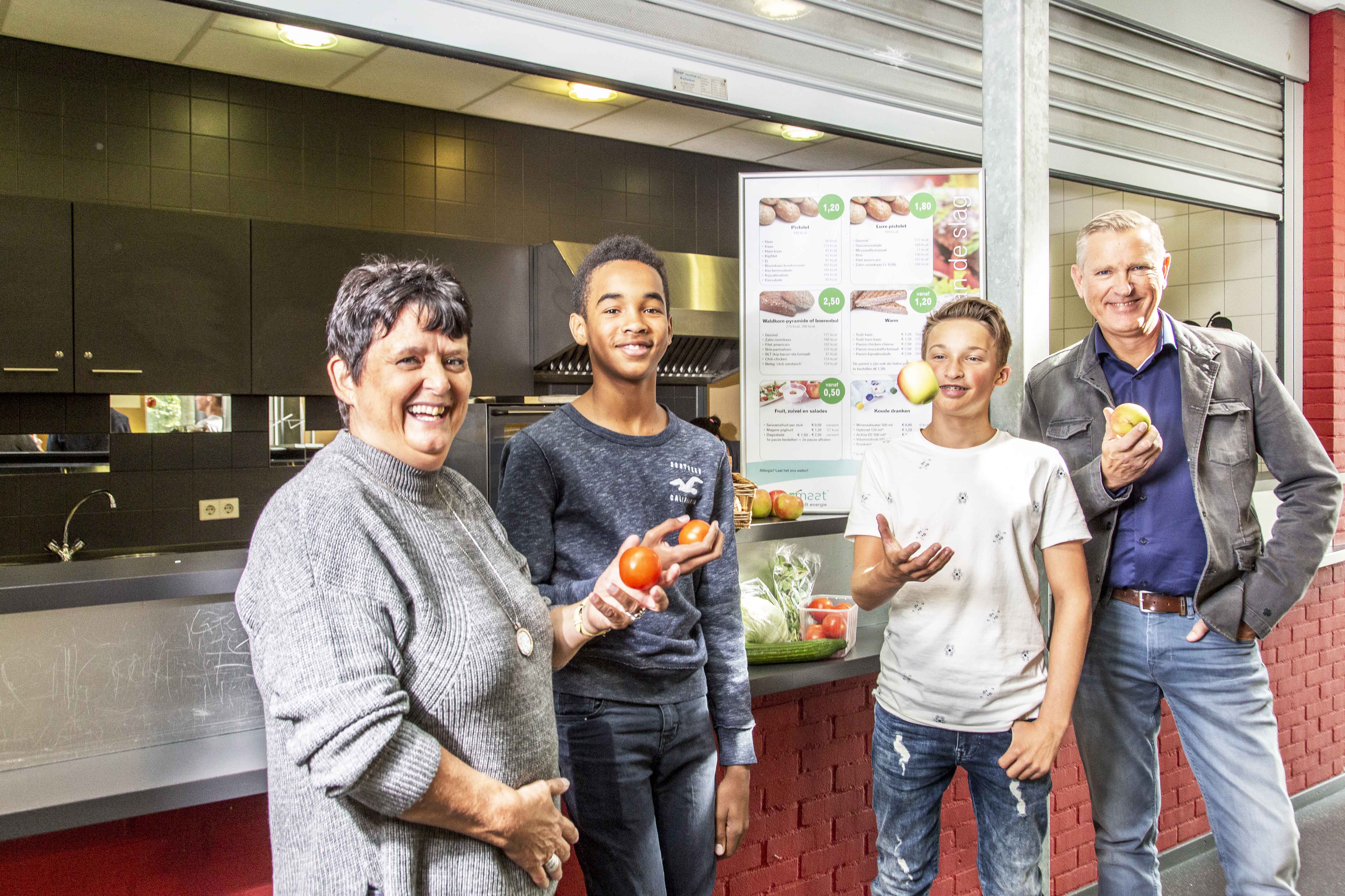 Comenius College slaat gezonde weg in
