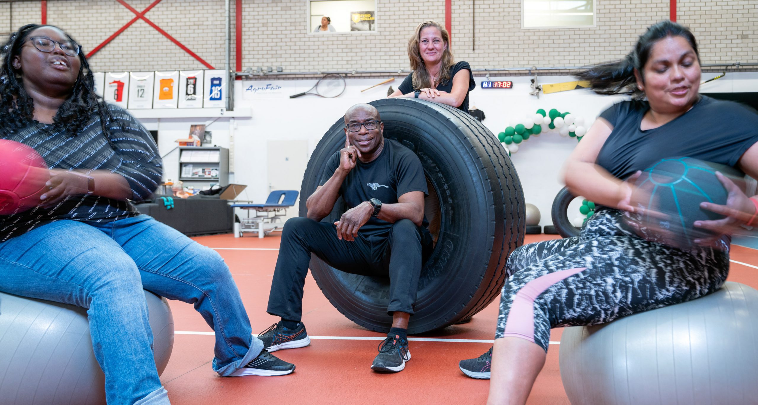 Met een BMI van 40+ trainen tussen de topsporters bij SPC Rijnmond