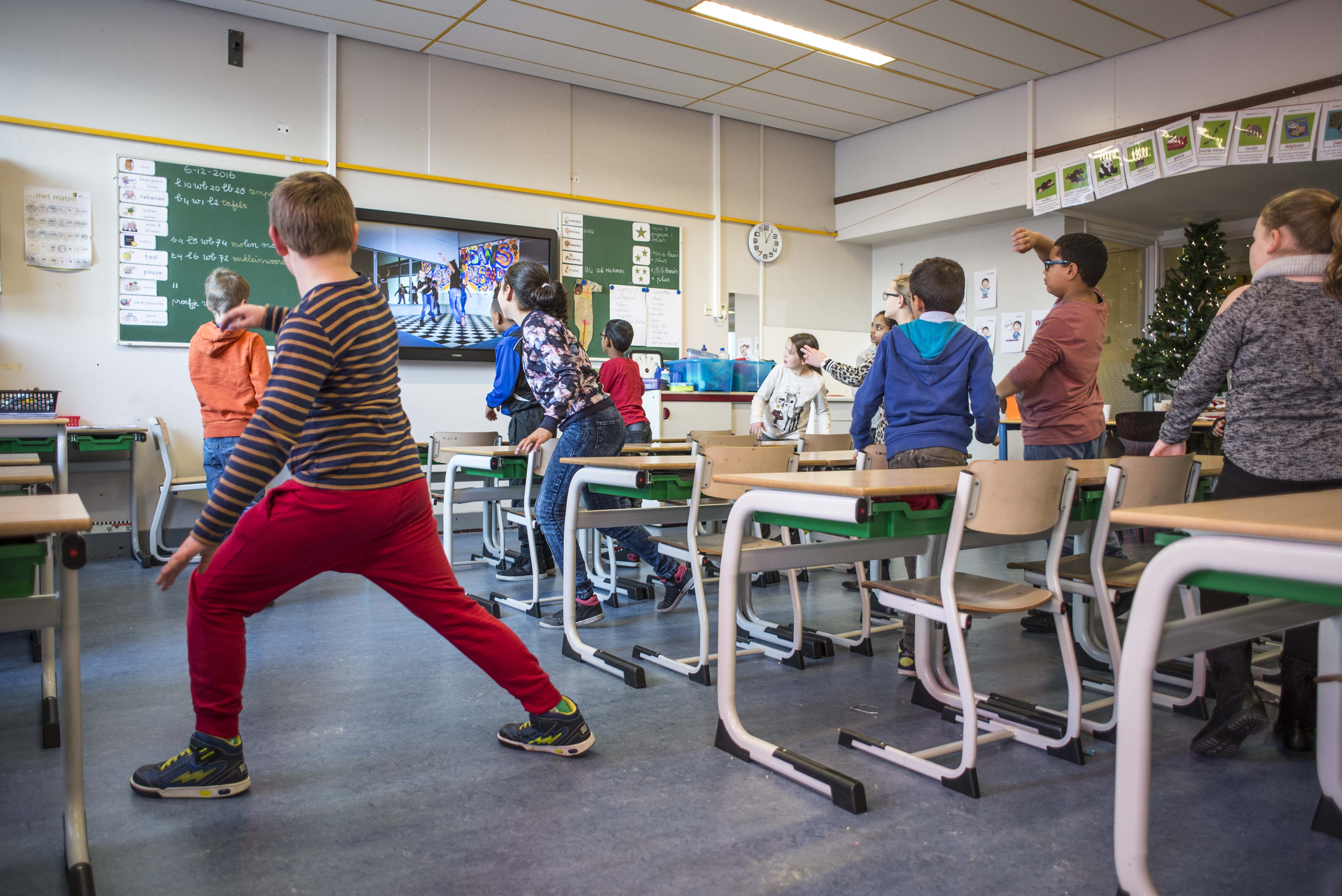 Basisscholen belonen met beweegtussendoortjes